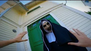 Demon Nun Vs Parkour In Real Life   | Nun Almost Caught Him 😭 |