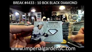 BREAK #4433 : 10 BOX 2023-24 #upperdeck BLACK DIAMOND NHL HOCKEY BOX CASE BREAK