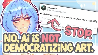 NO, AI Does NOT Democratize Art (And That's a Dumb Defense) || SPEEDPAINT + COMMENTARY