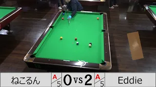 [4K]Billiard 10-ball match record 20240406 vs Eddie-san Part2