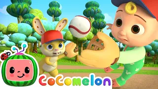 Baseball Game Song | CoComelon Animal Time Nursery Rhymes and Kids Songs