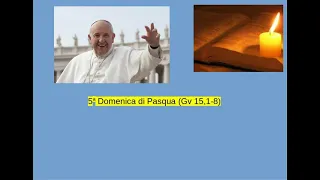 Papa Francesco - 5a Domenica di Pasqua (Gv 15,1-8)