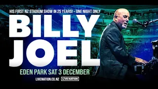 Billy Joel: New Zealand Concert Announcement