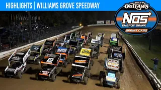 World of Outlaws NOS Energy Drink Sprint Cars Williams Grove Speedway, October 22, 2022 | HIGHLIGHTS