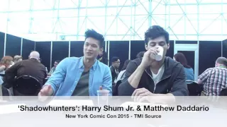'Shadowhunters' NYCC 2015: Harry Shum Jr. & Matthew Daddario