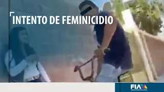 #IMPACTANTE | Queda grabado un intento de feminicidio en Sinaloa; la joven logró escapar