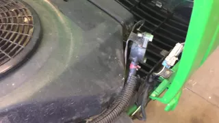 Priming an LX-277 Lawn Tractor Fuel Line