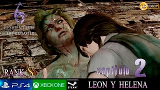 Resident Evil 6 HD Gameplay Español Parte 2 | Campaña Leon y Helena Capitulo 2 | 1080p 60fps