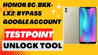 Honor 8C (BKK-LX2) Bypass Google Account | Remove FRP by unlock tool 2023