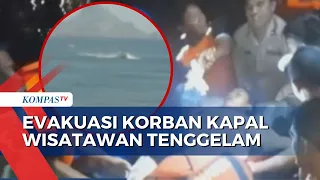 Kapal Wisatawan di Labuan Bajo Tenggelam Akibat Dihantam Gelombang