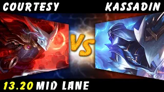 Courtesy - Yasuo vs Kassadin MID Patch 13.20 - Yasuo Gameplay