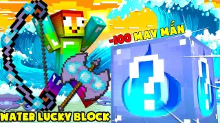 THỬ THÁCH T GAMING SỐNG SÓT VỚI NƯỚC SÓNG THẦN ?? MINI GAME : WATER LUCKY BLOCK BEDWARS