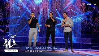 Pra Te Esquecer Não Dá - Ao Vivo - Daniel, Marcos & Belutti | DVD Daniel 40 Anos