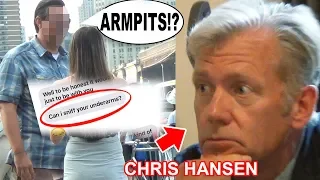 Chris Hansen CATCHES ARMPIT Sniffing Husband Cheating on Wife! | To Catch a Cheater