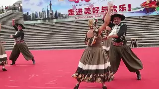 【Strawberry Alice】2016 Shanghai Tourism Festival: Argentinian Performance, Oriental Pearl TV Tower.