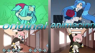 Hatsune Miku X Heartbass animacion vs original especial 2000 suscriptores
