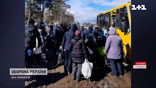 На Вишгородському напрямку триває евакуація мирного населення з довколишніх сіл