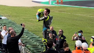 The End of an Era: Valentino Rossi's Unforgettable Final Race MISANO 2021