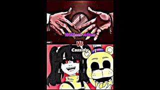 William Afton Vs Golden Freddy |All Forms| #fnaf #vs #battle #edit #vsbattle