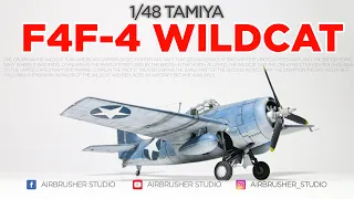 F4F-4 WildCat - 1/48 Tamiya SCALE MODEL
