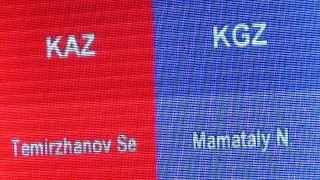 Temirzhanov S. (KAZ) vs Mamataly N. (KGZ)