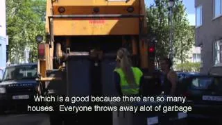 I wish to drive a garbage truck! from Skoppa and Skritla out and about