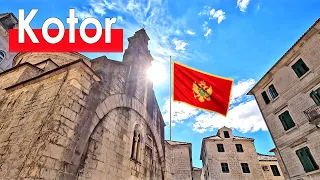 KOTOR, 2023, MONTENEGRO, Walking Tour, Magical, Mesmerising and Memorable,  4K