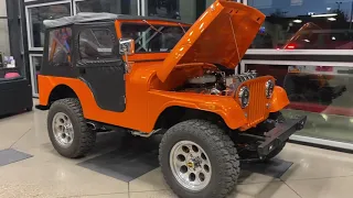 Super clean Hot Rod Jeep CJ5 build walk around!