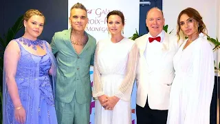 Charlene Of Monaco Steals The Show At The Red Cross Gala With Prince Albert