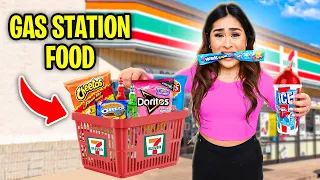 I only ate GAS STATION FOOD for 24 Hours!!!