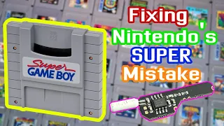 The Super Game Boy | Fixing Nintendo's Dirty Flawed Secret