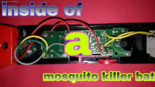 Mosquito killer bat circuit diagram and working principle