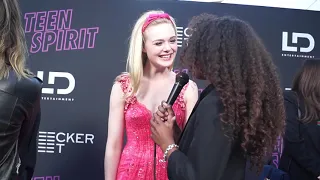 Interviews with Elle Fanning, Agnieszka Grochowska and more at Teen Spirit premiere by Nathalia J.