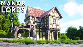 MANOR LORDS - NEW GAMEPLAY Most Incredible Looking Medieval Builder YOU CAN PLAY IT FREE