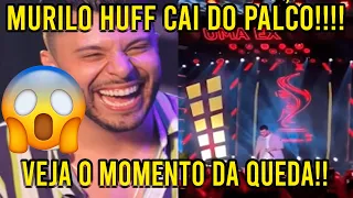 MURILO HUFF CAI DO PALCO!!! VEJA O EXATO MOMENTO / MURILO HUFF UMA EX CAINDO DO PALCO!!