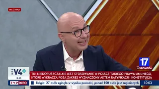 Gorąco w programie „Woronicza 17”. Ozdoba do Kropiwnickiego: Tego przepisu w traktatach nie ma