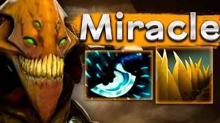 Миракл на Сэнд Кинге радует своей игрой! - Miracle Sand King DOTA 2