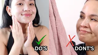 Face Washing Secrets for Clear Skin 💦 | Advice from my dermatologist to avoid Breakout & Irritation