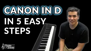 Play Canon in D in 5 Easy Steps