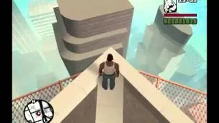 GTA san andreas я паркурю! !!!!"!!