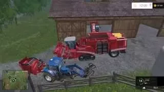 Farming Simulator 15 ОБУЧЕНИЕ  КАК  ИГРАТЬ  ПО  СЕТИ