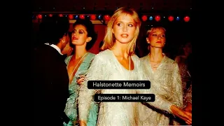 Memoirs of a Halstonette Interview #1: Michael Kaye "Halston and Ultrasuede: A Perfect Fit