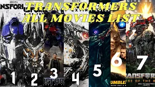 ALL TRANSFORMERS MOVIES LIST|2007 TO 2023|@KnowItTv1484|
