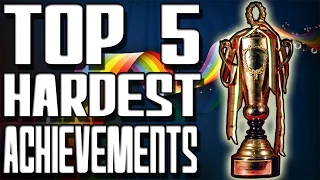 TOP 5 Hardest Achievements in "Call of Duty Zombies" Black Ops 2 Zombies BO1 and WAW