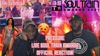 Ari Lennox - Pressure (LIVE BET #SoulTrainAwards OFFICIAL REACTION!) *HILARIOUS REACTION*| YBC ENT.