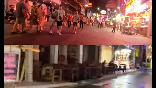 WALKING STREET PATTAYA THAILAND VS PUB STREET SIEM REAP CAMBODIA