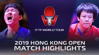 Tomokazu Harimoto vs Lin Gaoyuan (HD Highlights) | 2019 ITTF World Tour Hong Kong Open