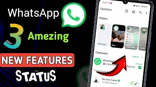 WhatsApp Top 3 New Features | WhatsApp New Features 2024 | WhatsApp New Update | WhatsApp Updates