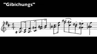 Wagner Leitmotives - 93 - Gibichungs