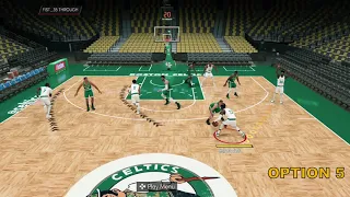 FIST 35 THROUGH - NBA 2K22 Celtics Playbook